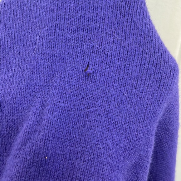 Chaps Cashmere Blend V-Neck Sweater Sz L - Picture 7 of 7